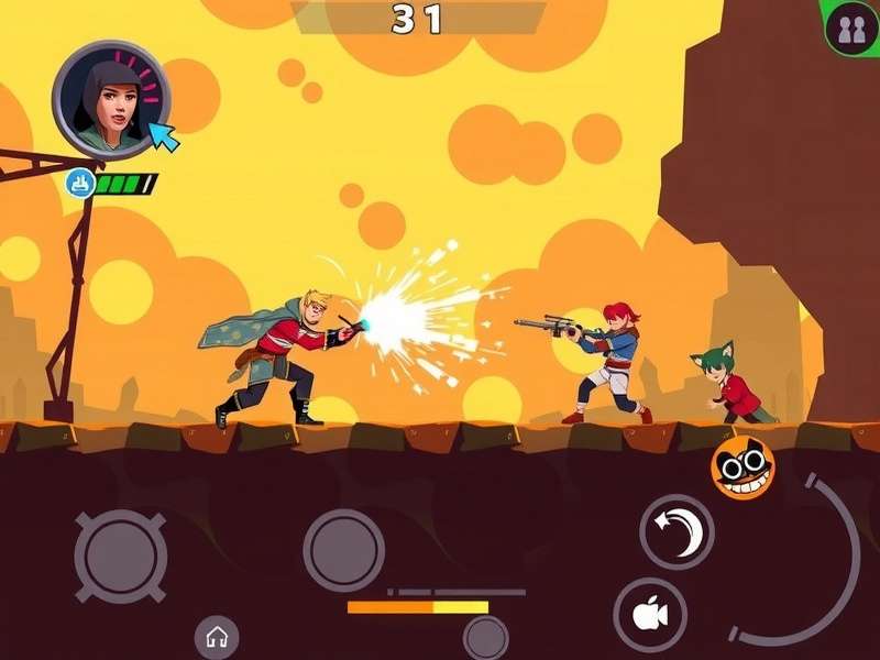 Agility Assault gameplay screenshot showing character in action