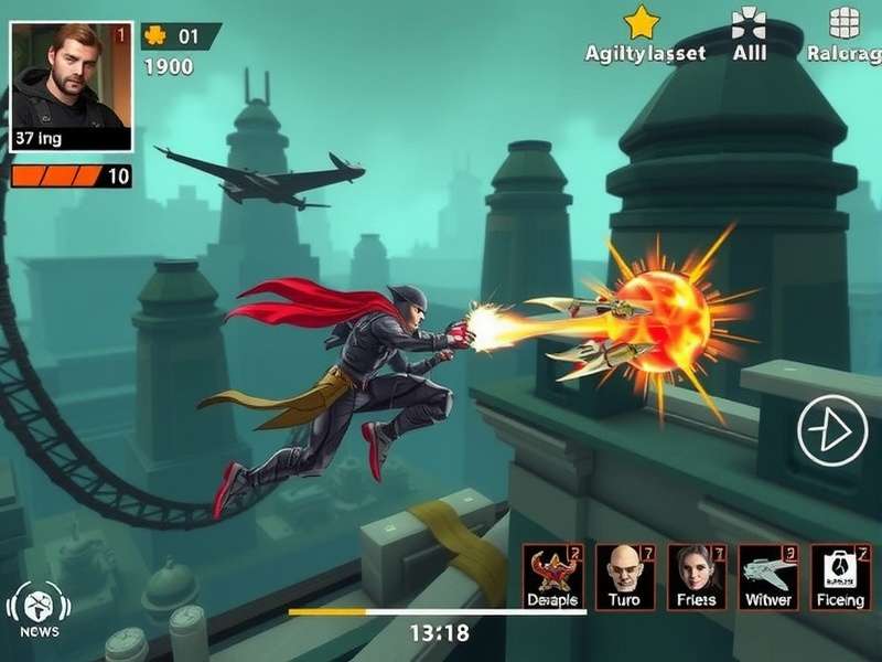 Agility Assault combat scene showing character using special ability